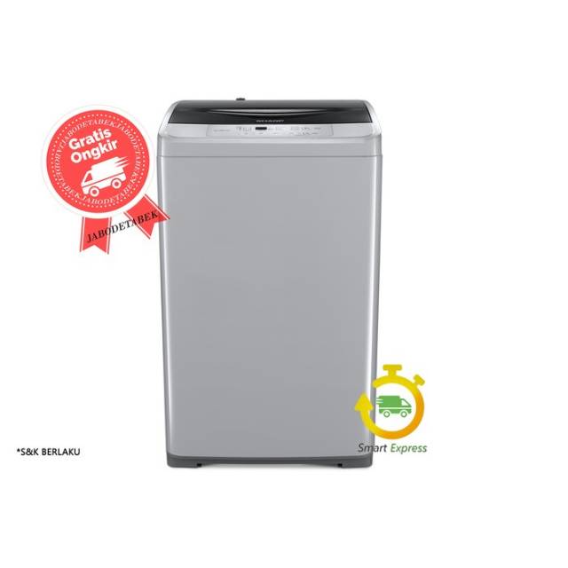 Jual Mesin Cuci SHARP ES-F 950 P-GY (1 Tabung) - 7,5KG | Shopee Indonesia