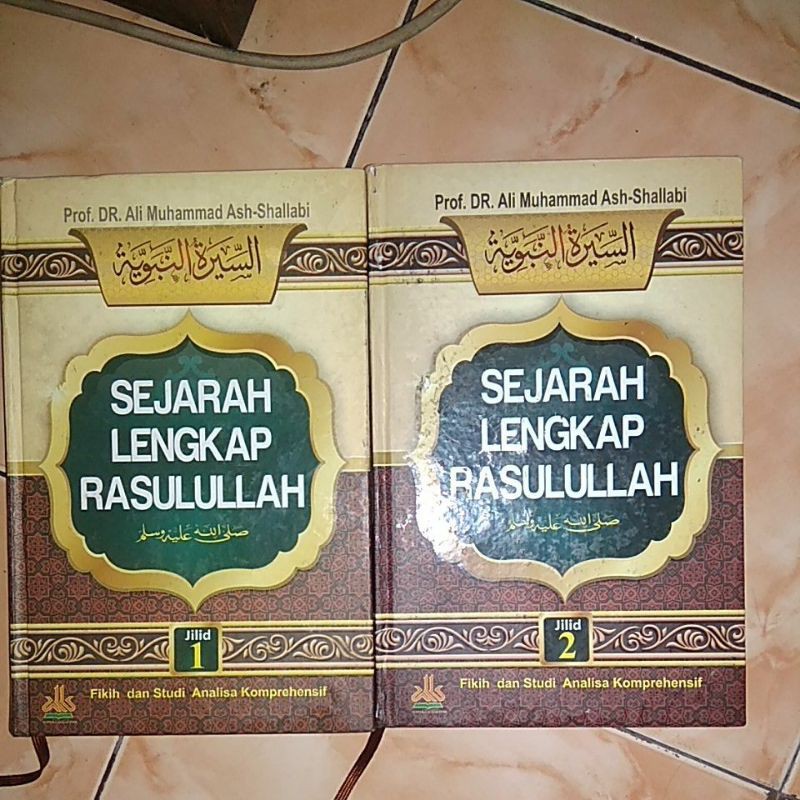 Jual Sejarah Lengkap Rasulullah 2 Jilid | Shopee Indonesia