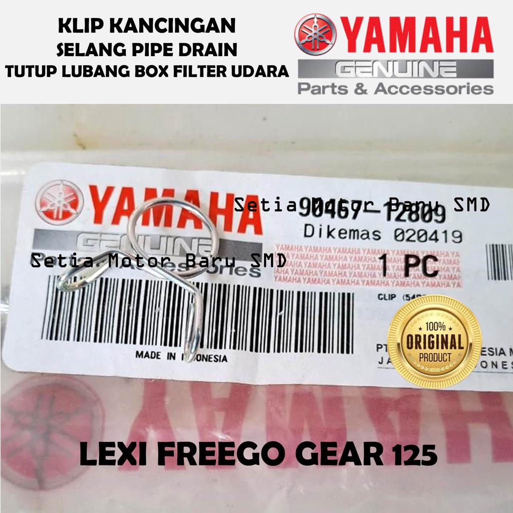 Jual Klip Kancingan Selang Pipe Drain Tutup Lubang Box Filter Udara ...