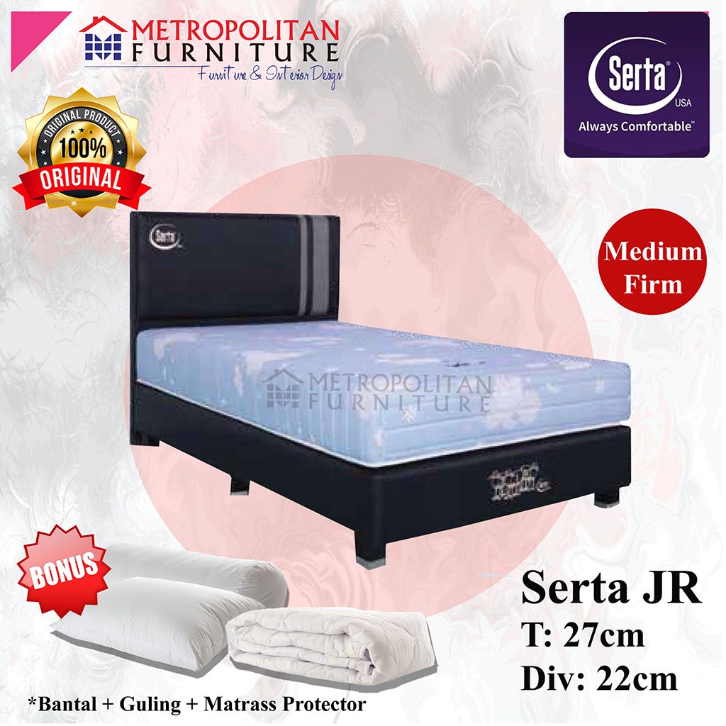Jual Kasur Springbed SERTA JR Stand alone model Full Set Shopee