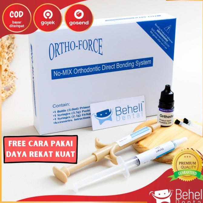 Jual Lem Behel Ortho Force No Mix / Non Laser / Tanpa Laser Original ...