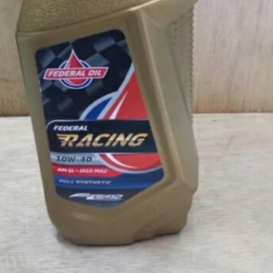 Jual VAUP Oli federal Racing 10w-40 full synthetic ヾ(⌒ー⌒＠)ノ | Shopee ...