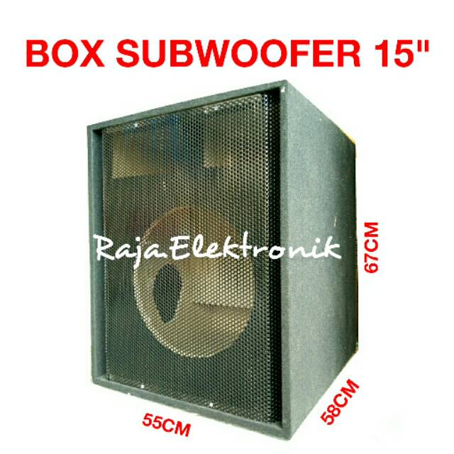 Box speaker subwoofer hot sale 15