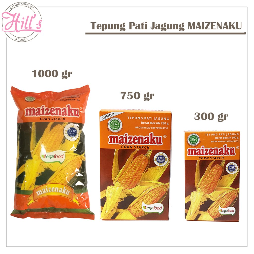 Jual Tepung Jagung Maizenaku Gr Gr Kg Maizena Gr Shopee Indonesia