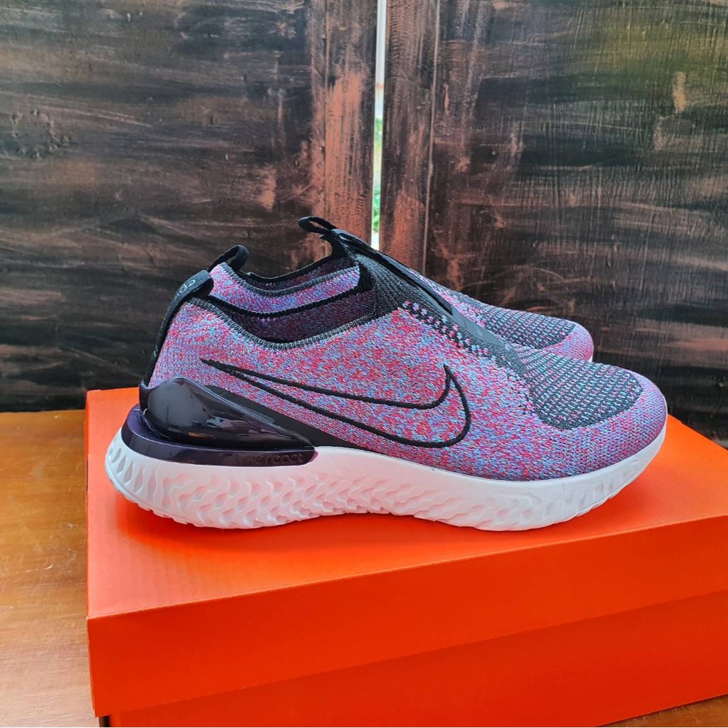 Nike Epic Phantom React Flyknit Slip On Premium Ori