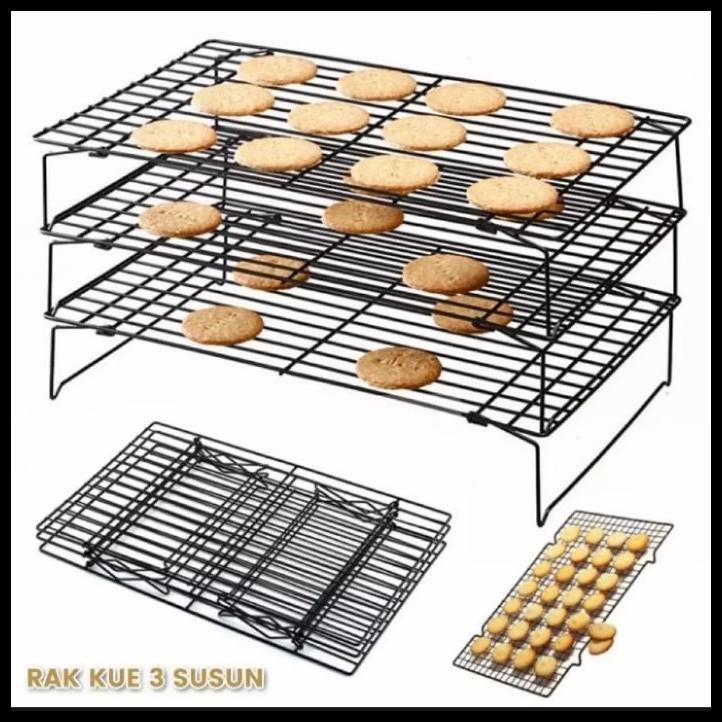 Jual Cooling Rack Susun Tatakan Kue X Cm Pendingin Kue Shopee Indonesia