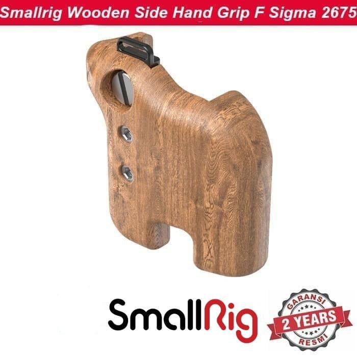Smallrig Side Handle SMALLRIG Wooden Side Handle Seitengriff Aus Holz Für Kamerakäfige Mit 1 Smallrig Top Handle