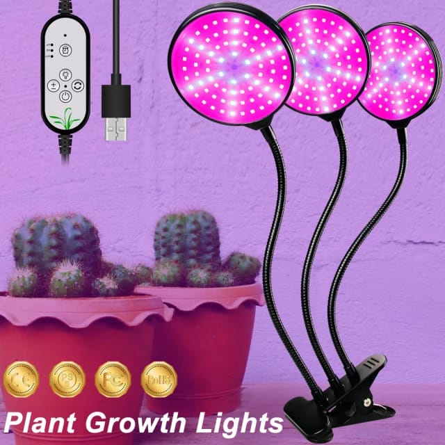 Jual Lampu LED Strip Tumbuh Tanaman Phytolamp Fitolamp Timer 3 Kepala ...