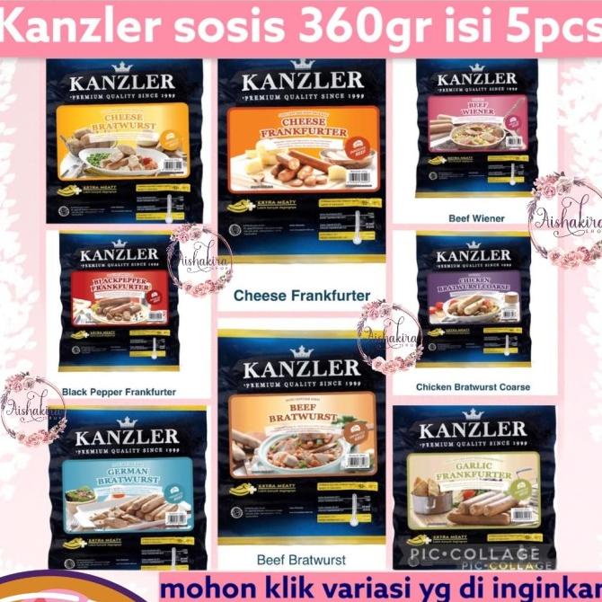 Jual MAKANAN BEKU / SOSIS KANZLER BEEF BRATWURST | KANZLER CHEESE ...