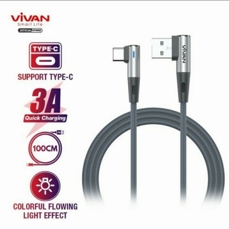 Jual Vivan Bwc S Kabel Data Usb Type C Fast Charging A Typec Gaming