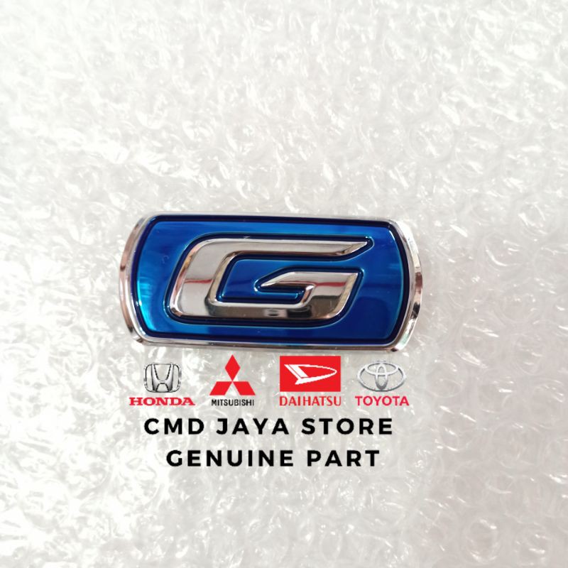 Jual Logo Emblem Tulisan G Biru Original Shopee Indonesia