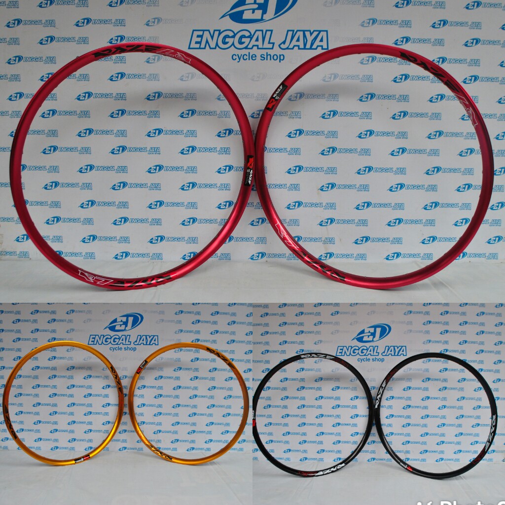 Jual Rims Velg Sepeda Raze Anodized R7 32 Hole 27.5 Double Wall - Rim ...