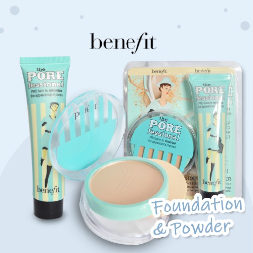 Jual Benefit 2in1 Mika Benefit The Pore Fessional 2 In 1 Bedak Dan