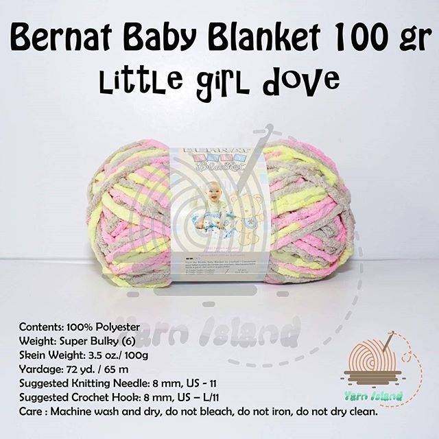 BERNAT PIPSQUEAK Baby Blanket Yarn, 3.5oz, Tickle Me Pink Lot of 6