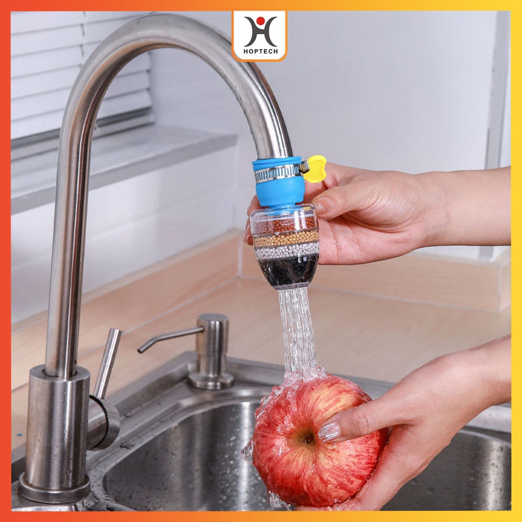 Jual SARINGAN AIR KRAN 4 BATU SUSUN 6X PENYARING FILTER SUPER MURAH