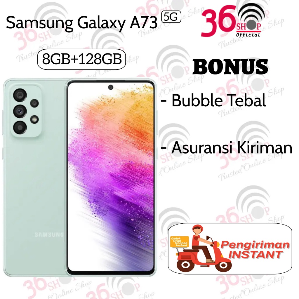 Jual Samsung Galaxy A73 [5G] 8GB+256GB Garansi Resmi 1 Tahun | Shopee ...