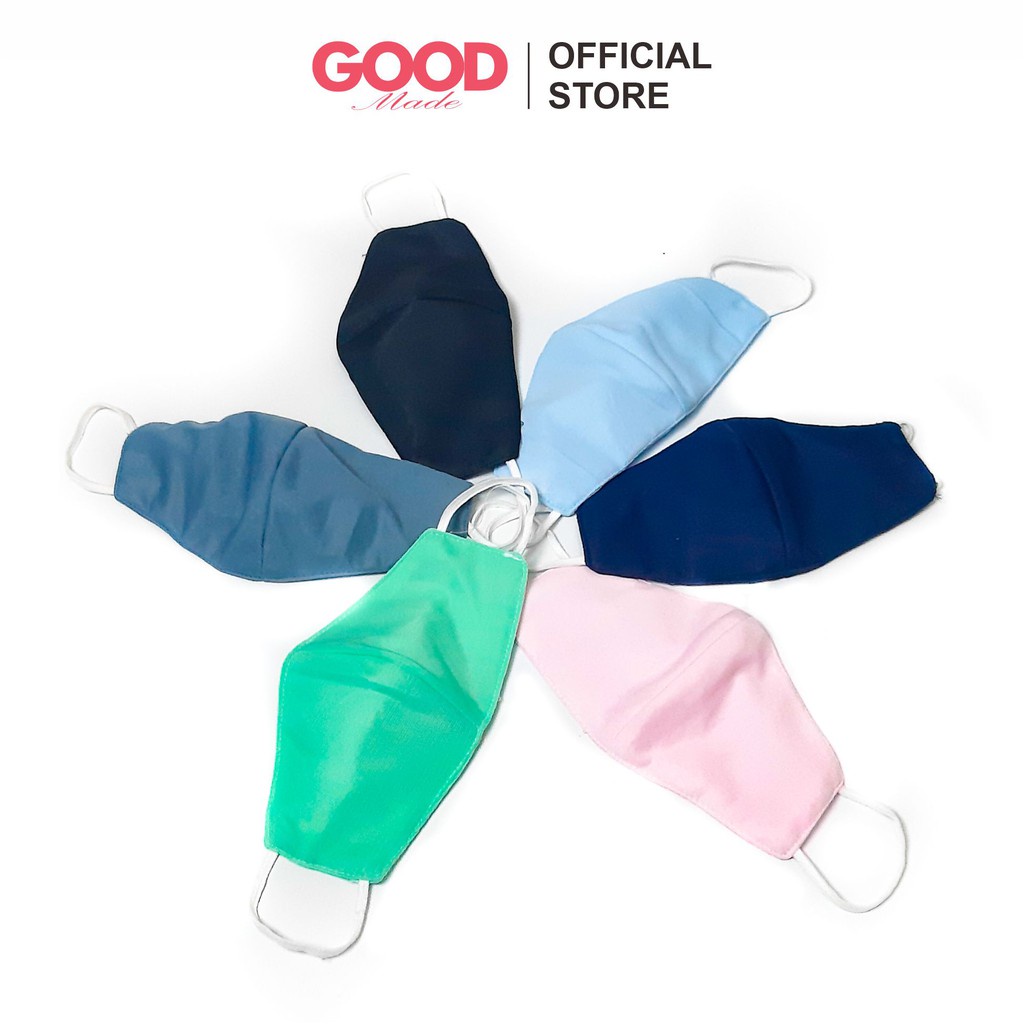 Jual GOOD MADE - Masker Kain Non Medis - Polos - (2 Lapis/PLY - Earloop ...