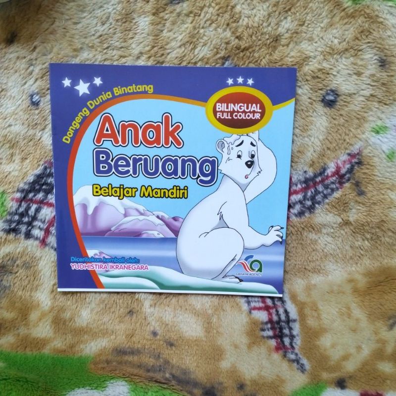 Jual ORIGINAL BUKU CERITA ANAK DONGENG DUNIA BINATANG BILINGUAL ANAK ...