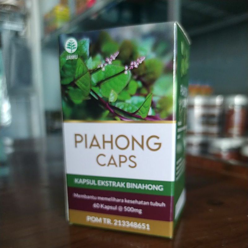 Jual Piahong Caps Kapsul Ekstrak Binahong 60 Kapsul Shopee Indonesia