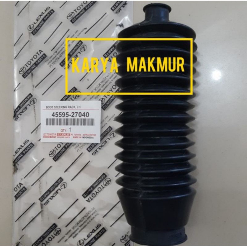 Jual KARET BOOT STEER SETIR RACK END LONG TIE ROD TOYOTA TWINCAM