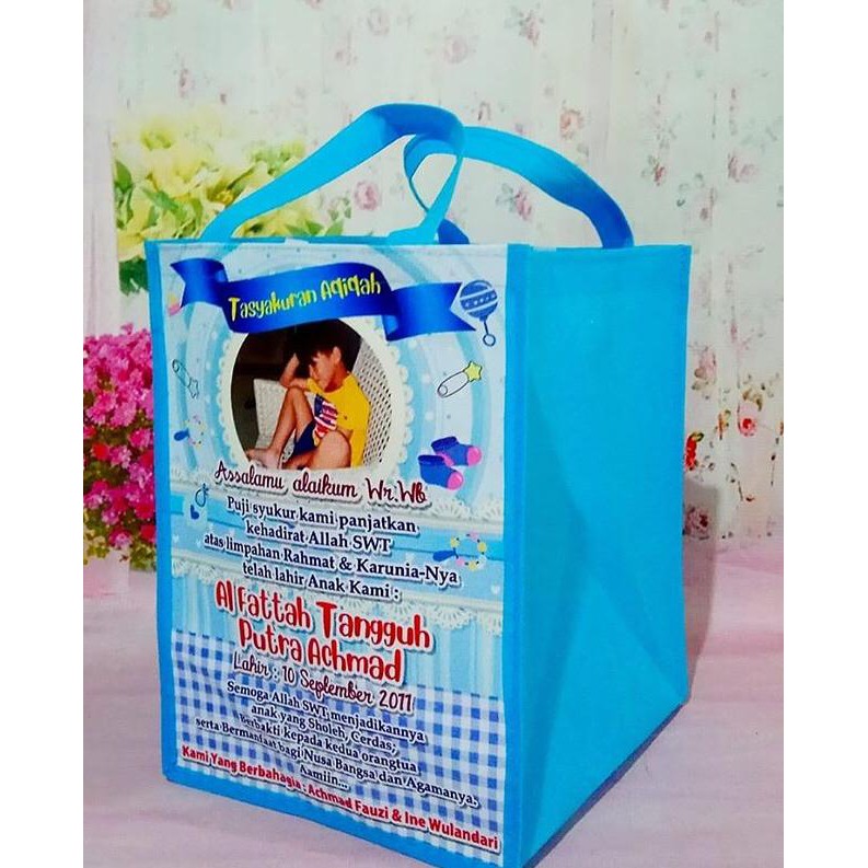 Jual TAS AQIQAH / TAS HANTARAN BERKAT / TAS BERKAT / TAS AQIQOH / TAS ...