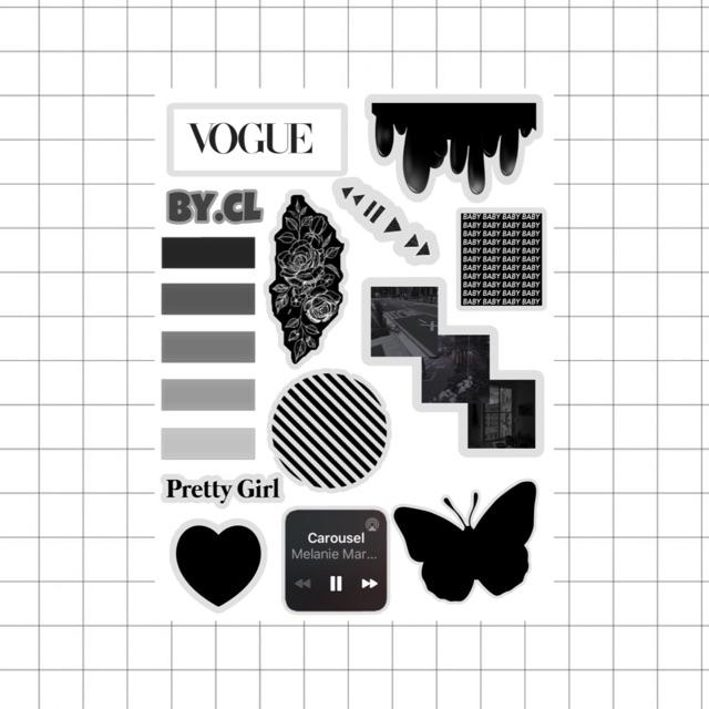 Jual Stiker tmblr pack stiker tumblr sticker tmblr case stiker laptop ...