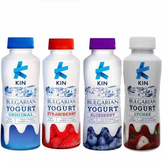 Jual KIN Bulgarian Yogurt 200ml All Varian | Shopee Indonesia