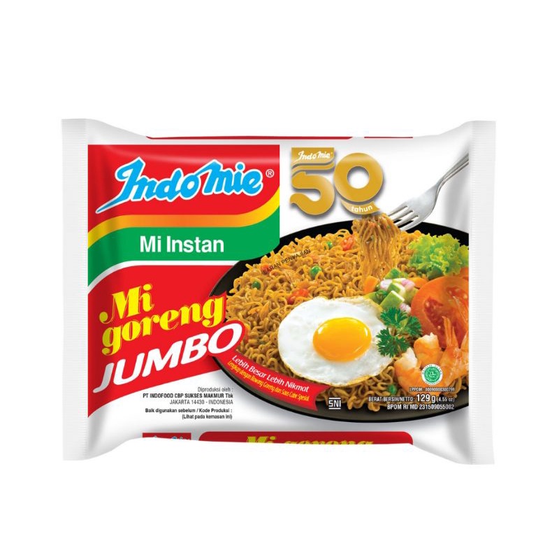 Jual Indomie Mi Instan Goreng G Dan Jumbo Gr Shopee Indonesia