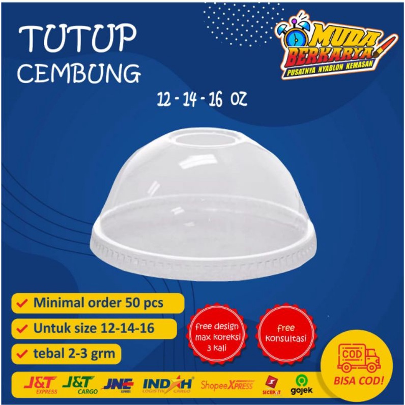 Jual Tutup Cembung Tutup Cup Cembung Tutup Lid Cembung Tutup Gelas Plastik Shopee Indonesia 6601