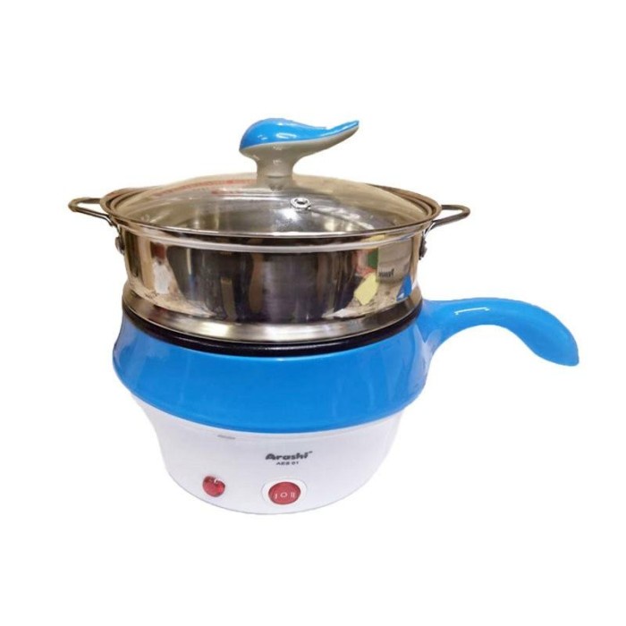 Jual ARASHI AES 01 ELECTRIC STEAMER PANCI KUKUSAN LISTRIK 200 W 0.8