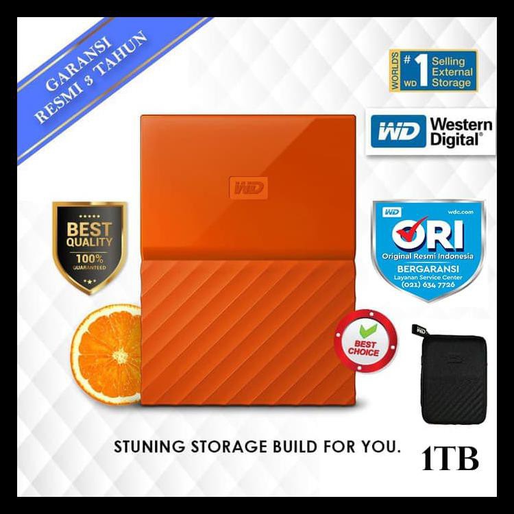 Jual Wd My Passport New Tb Hd Hdd Hardisk Eksternal External