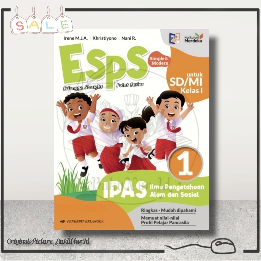 Jual Buku ESPS IPAS Ilmu Pengetahuan Alam Dan Sosial Untuk SD/MI Kelas ...