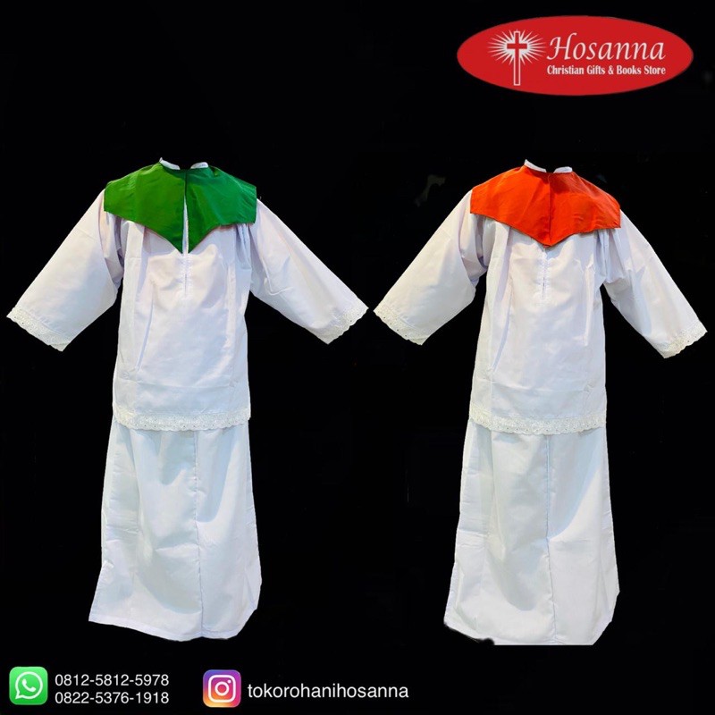 Baju Misdinar Putusan - Pakaian Liturgi