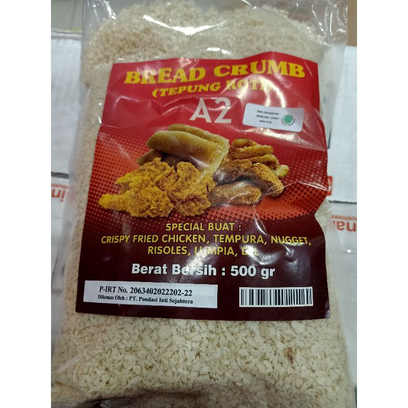 Jual Tepung Roti/ Bread Crumb 500 gram | Shopee Indonesia