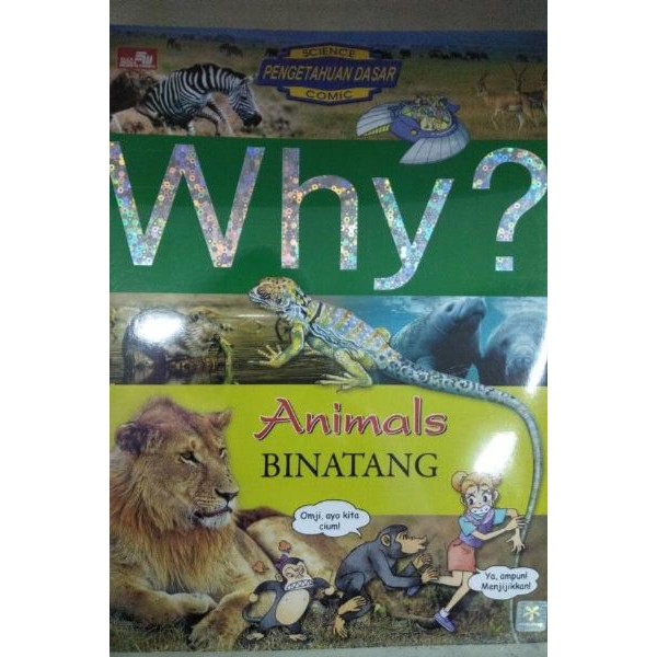 Jual BUKU WHY Animals Binatang | Shopee Indonesia
