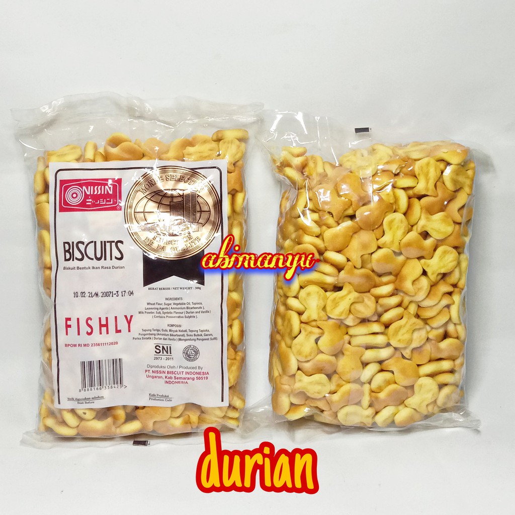 Jual Kue Kering Nissin Aneka Rasa Gram Texa Fishly Frychip Biskuit Kering Biskuit