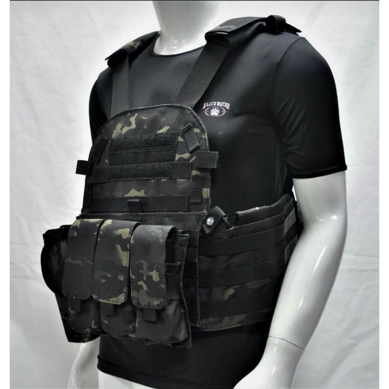 Jual Rompi Army Import Body Vest Tactical Shopee Indonesia