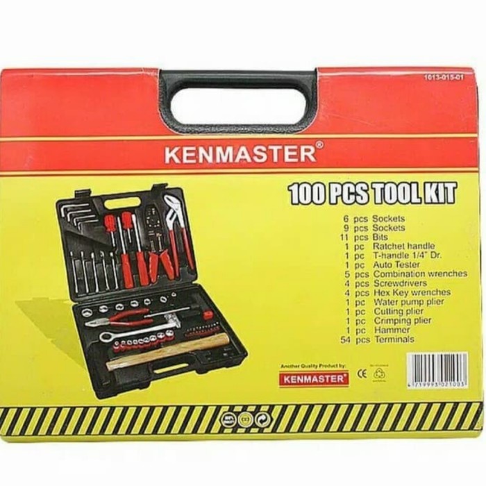 Jual Toolkit Ken Master Pcs Perkakas Kunci Obeng Palu Tang Shopee