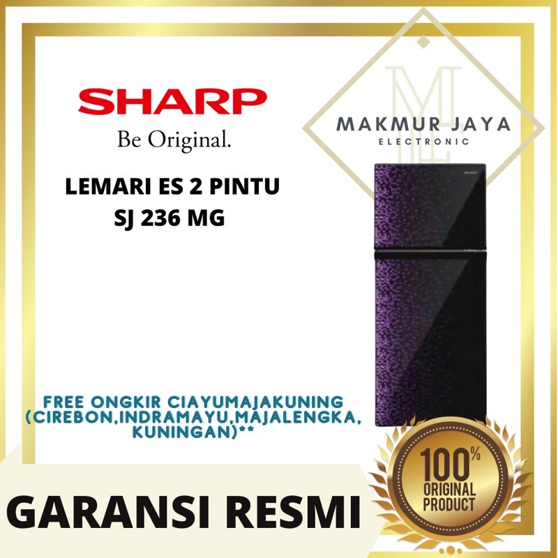 Jual KULKAS SHARP 2 PINTU SJ 236 MG KHUSUS CIREBON | Shopee Indonesia