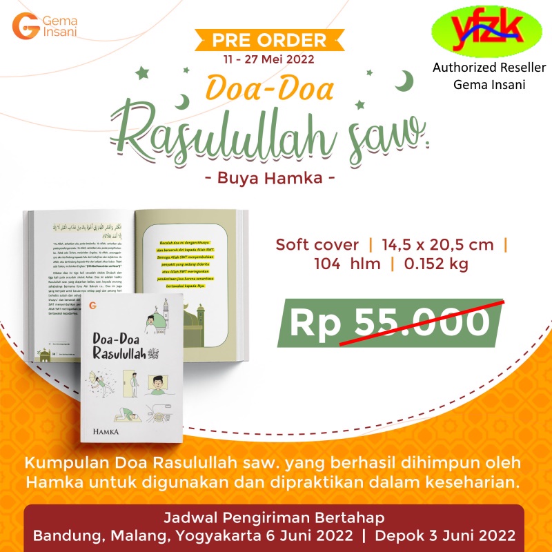 Jual Buku Doa - doa Rasulullah saw Buya Hamka GIP Original | Shopee ...