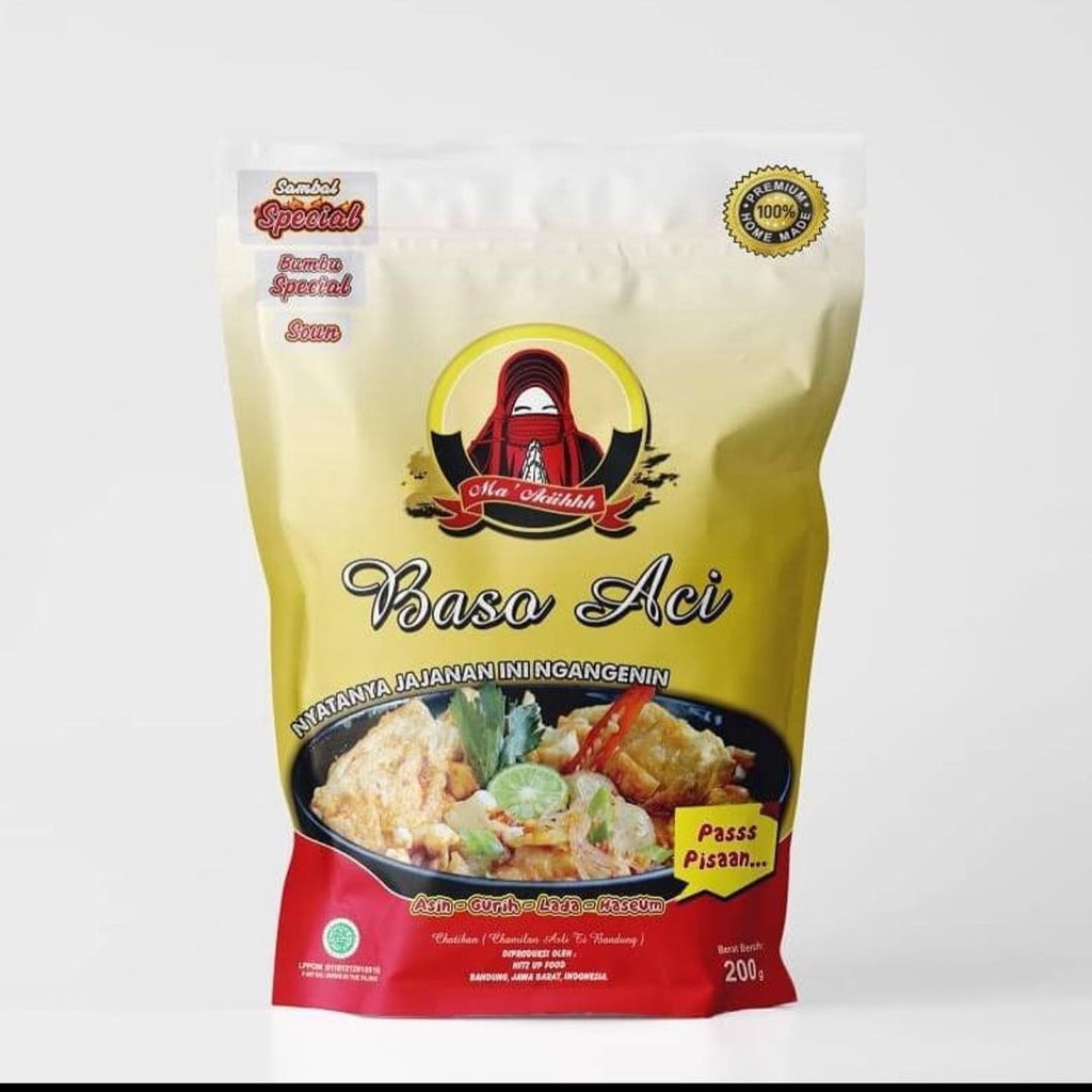 Jual Baso Aci Camilan Instant Maacih 200gr Shopee Indonesia