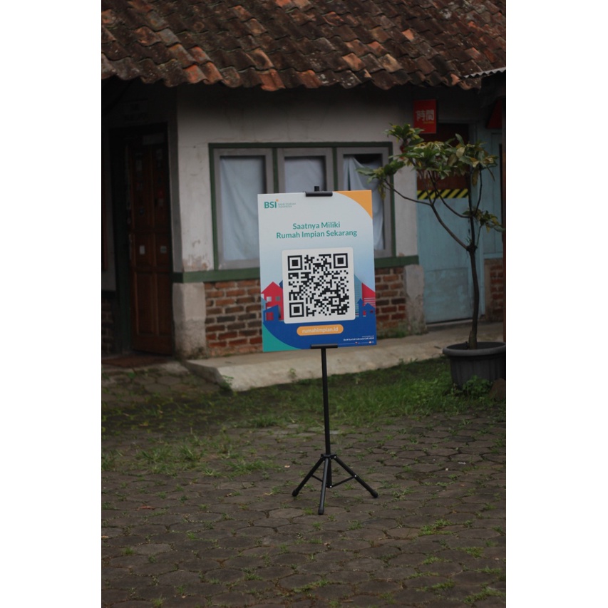 Jual TRIPOD BANNER STAND BANNER INFRABOARD IMPRABOARD UKURAN X CM Shopee Indonesia