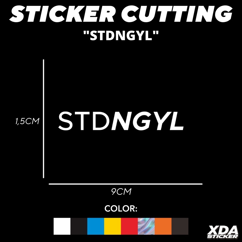 Jual Stiker Sticker Cutting Stdngyl Shopee Indonesia