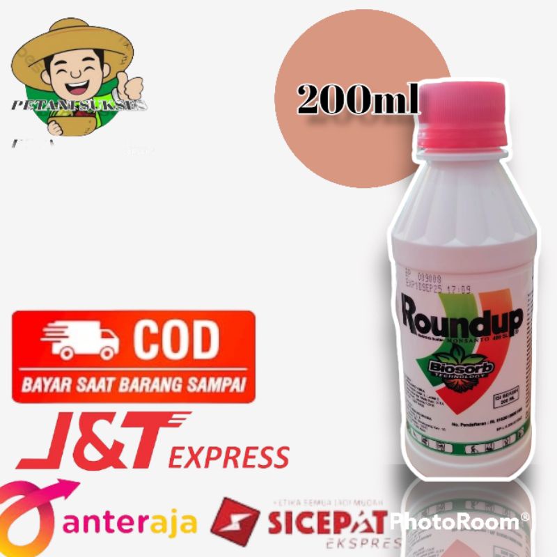 Jual Roundup 486SL Herbisida Membasmi Rumput Teki 200ML | Shopee Indonesia