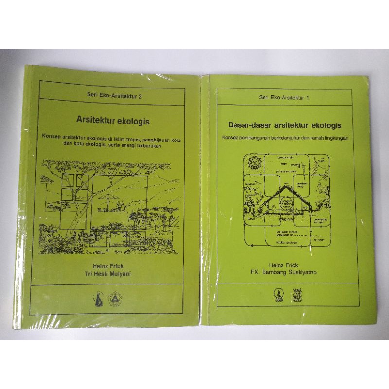 Jual Paket Buku Arsitektur Ekologis (Cetakan Asli) | Shopee Indonesia