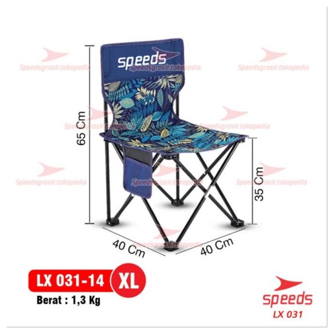 Jual Kursi Lipat Outdoor Portable Kursi Camping Bangku Gunung Speed Xl Shopee Indonesia