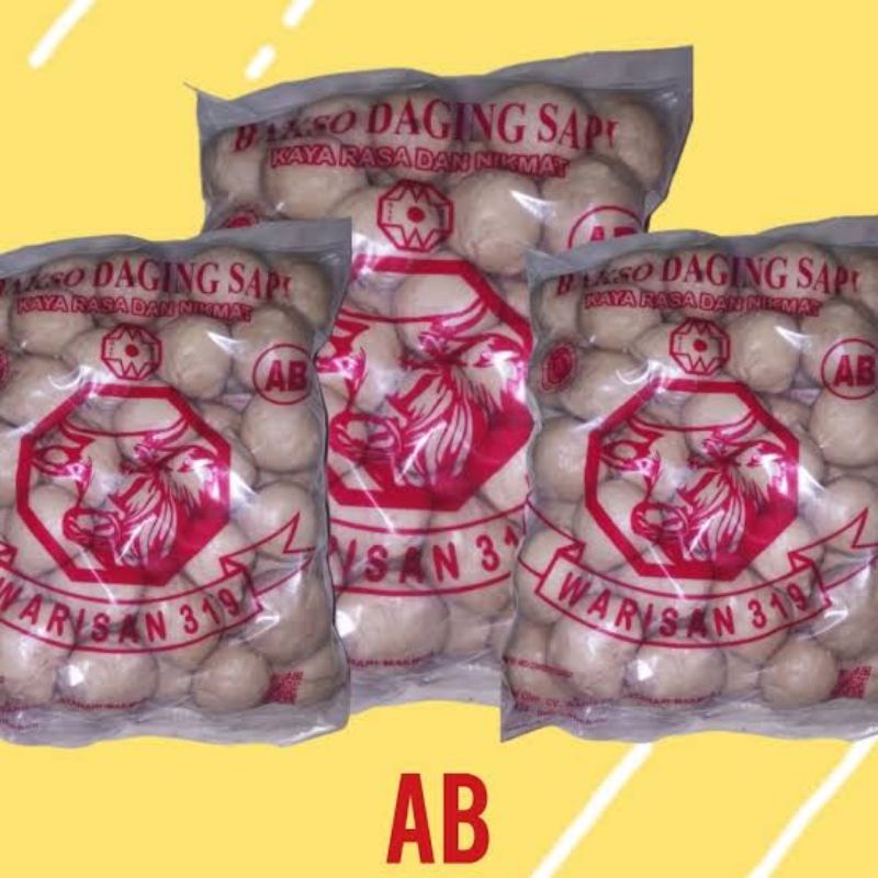Jual Baso warisan AB isi 50 dan isi 25 butir | Shopee Indonesia