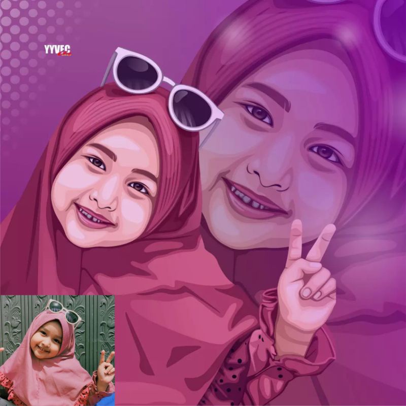 Jasa Edit Foto Vektor Art | Kartun | Ilustrasi