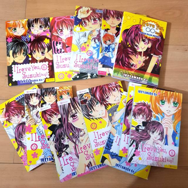 Jual Komik seri bekas preloved romance i love you suzuki kun set ...