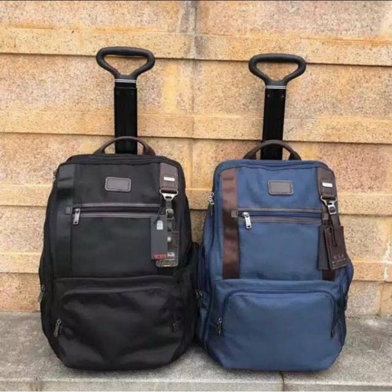Jual Tas Ransel leemore Wheeled backpack Tas troli dengan 2 roda ...